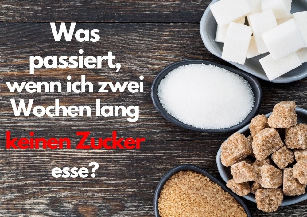 keinen Zucker esse