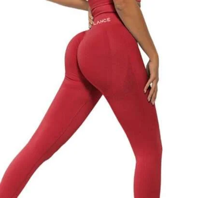 Push-Up Leggings Rot